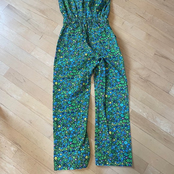 Big Bud Press Multicolor Moss Blossom Floral Jumpsuit - Picture 4 of 10